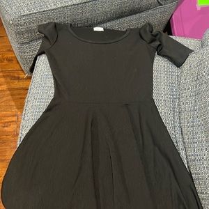 Black work dress